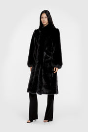 Faux Fur Coat