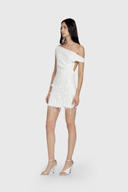 Scatter Tassel Beaded Mini Dress