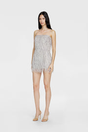 Textured Mini Dress