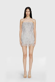Textured Mini Dress
