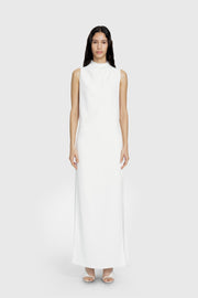 High Neck Maxi Dress