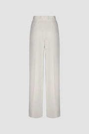 Pleated Crepe Trouser